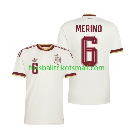 Fußballtrikots Spanien Mikel Merino 6 World Cup 2026 Kurzarm Auswärts-trikot kaufen Fußballtrikots Spanien Mikel Merino 6 World Cup 2026 Kurzarm Auswärts-trikot kaufen